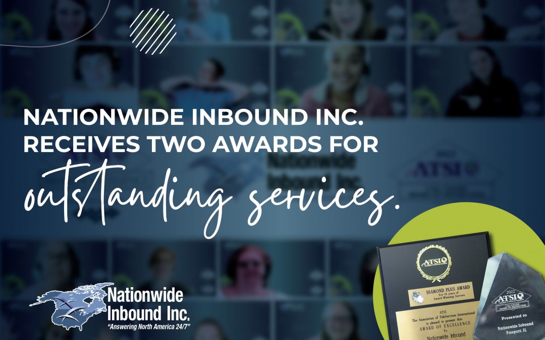 Nationwide Inbound Inc. Receives Two Awards For Outstanding Services