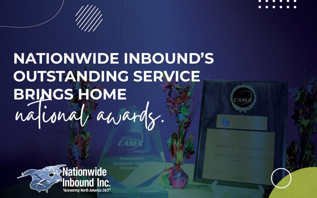 Nationwide Inbound’s Outstanding Service Brings Home National Awards