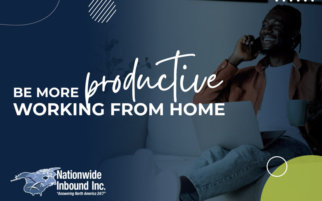 Being More Productive Working from Home [Infographic]