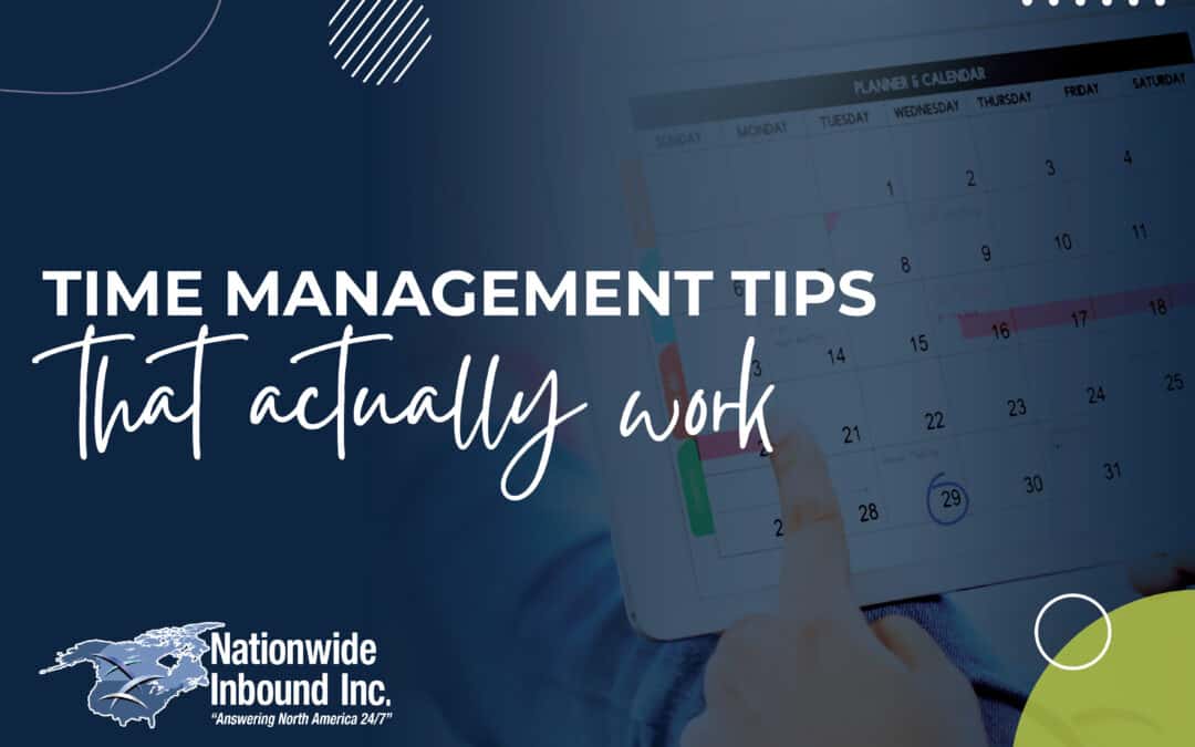 Time Management Tips that Actually Work